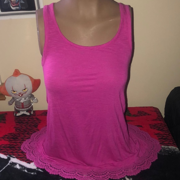 a.n.a Tops - Ana pink tank top size extra small like new